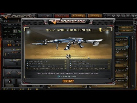 CrossFire VN - Obtaining AK12-Iron Spider