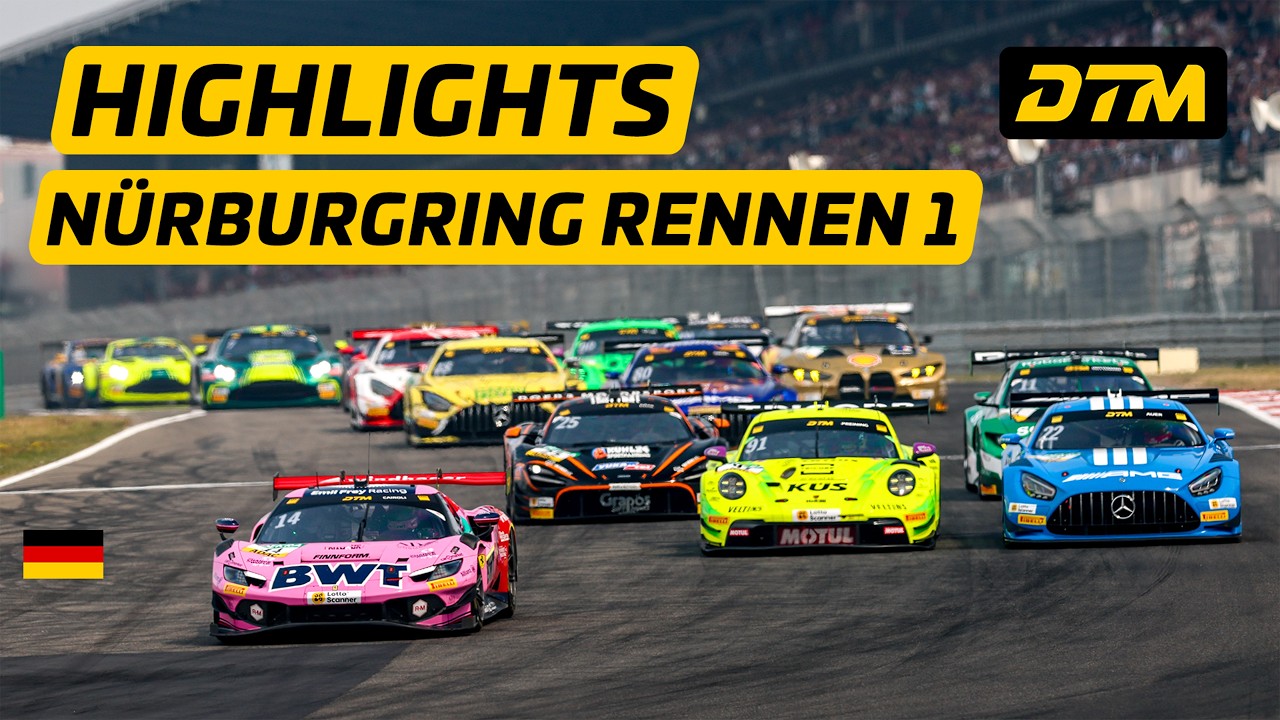 Nürburgring Drama! 💥 Highlights DTM 2026 | Rennen 1
