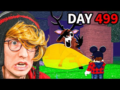 stream ends when i survive 500 nights in the forest (roblox)