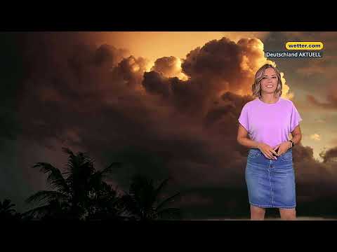3-Tage-Wetter: Tropisch-schwül mit Unwettern