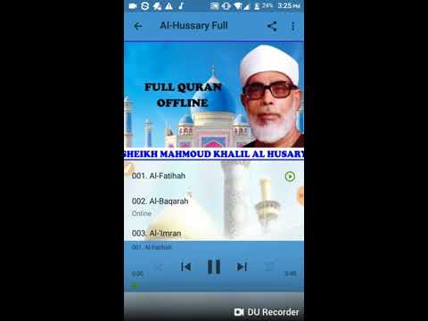 Al-Hussary Full Offline Quran Video