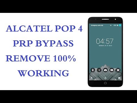 ALCATEL POP 4 5051x FRP BYPASS REMOVE