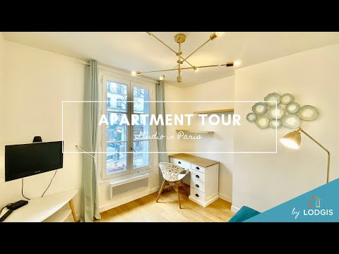 Apartment Tour // Furnished  27m2 in Paris – Ref : 2177552