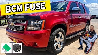 CHEVROLET TAHOE SUBURBAN BCM FUSE, BODY CONTROL MODULE 2006 2007 2008 2009 2010 2011 2012 2013 2014