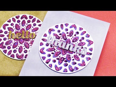 How To Layer Glitter Paste | LIVE Chat!