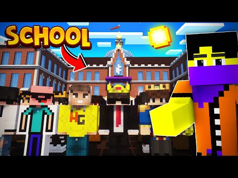 Insane! My EPIC Minecraft SCHOOL Creation!