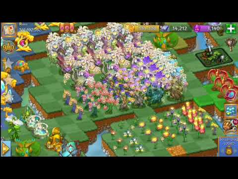 Merge Dragons - Life Flowers and Rainbow Wonder