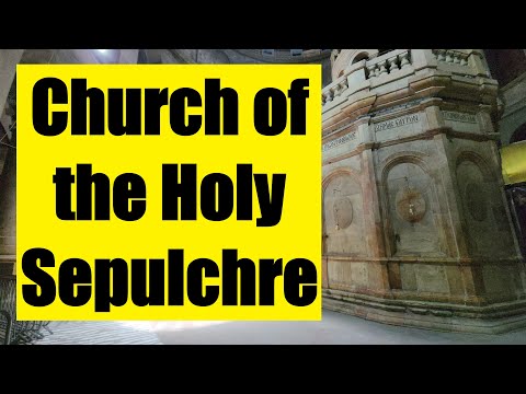 Mystery at the Holy Sepulchre, Jerusalem - what happened after the war?