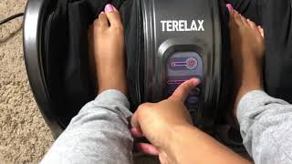 Jadae Monique recommend TE8802S Foot Massager Machine ​Shiatsu Foot and Calf Massager