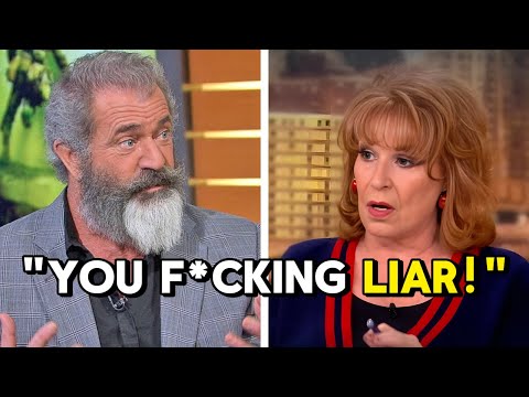 Mel Gibson Kicked Off The View After Viral Exchange With Joy Behar