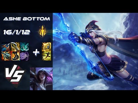 BOTTOM Ashe vs Kai'Sa - EU Grandmaster Patch 25.24