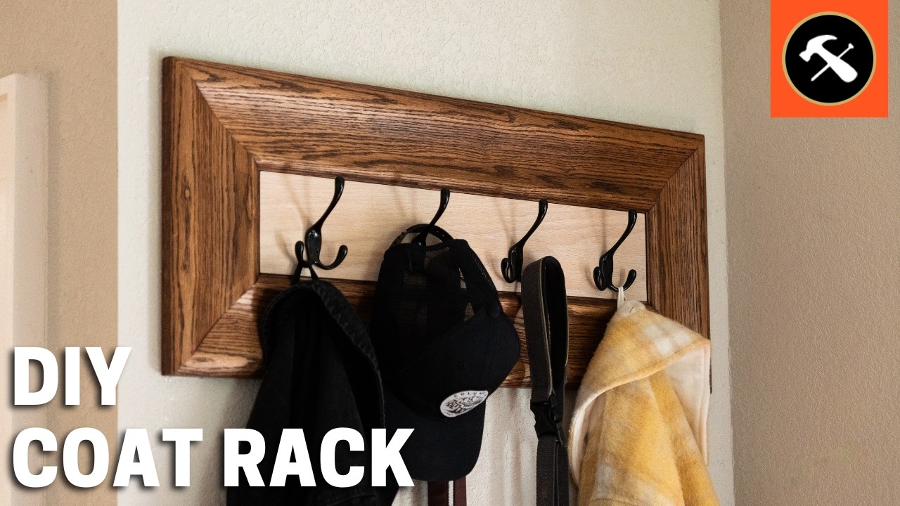 How to Build a DIY Wall Mounted Coat Rack | Builder's Studio | Osborne Wood