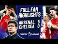 Arsenal EMBARRASS Chelsea! Record VICTORY! Arsenal 5-0 Chelsea Highlights