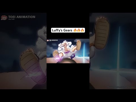 Luffy's Gears 🏴‍☠️🔥