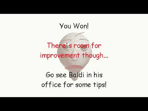 Baldi's Basics The Ultra Randomizer Mod SECRET ENDING