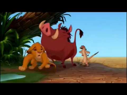 Giggles in Wonderland part 6 - Giggles Meets Timon and Pumbaa "How D'Ye Do and Shake Hands"