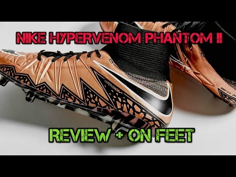 Nike Hypervenom Phantom II / liquid chrome - Review + On Feet | Football Boots|