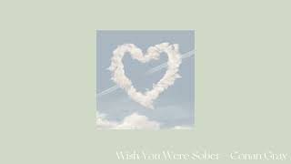 Cover art for wish you were sober