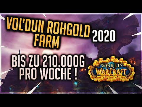 Bis zu 210.000 ROHGOLD pro Woche mit nur 2h Aufwand pro Tag im Voldun Kürschnerei Farm | Gold Guide