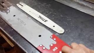 #1 The Chainsaw Guy shop talk bent saw bar repair