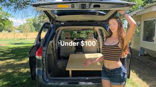I Slept on This DIY Minivan Bed for 2 Years (No Skills Build)