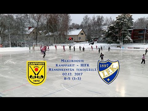 Maalikooste  Kampparit - HIFK  02.12. 2017