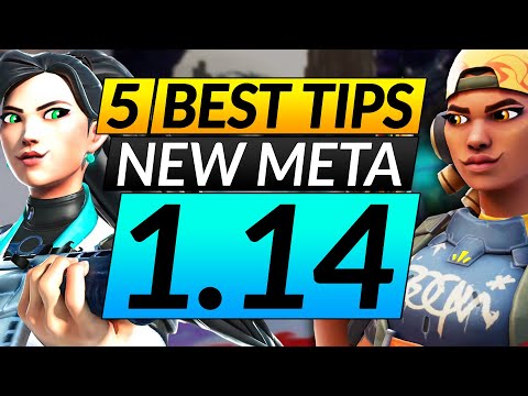 5 NEW META TIPS to DOMINATE in Patch 1.14 - You MUST Master This - Valorant Guide