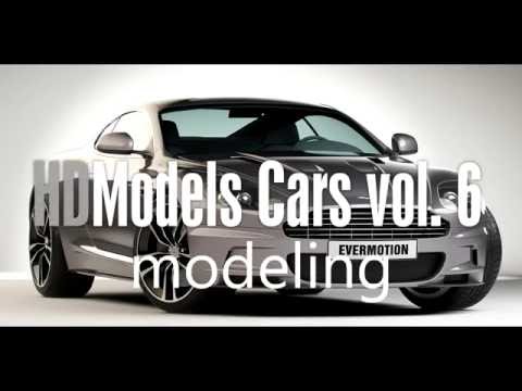 Making of a 3D car from HDModels Cars vol. 6