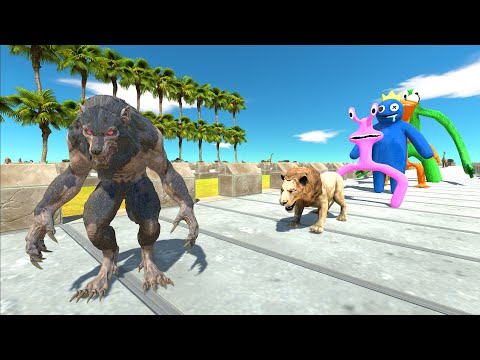 Werewolf Coconut island Death Run - Animal Revolt Battle Simulator