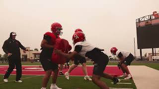 Carl Albert High School Spring Football Practice | Sights & Sounds