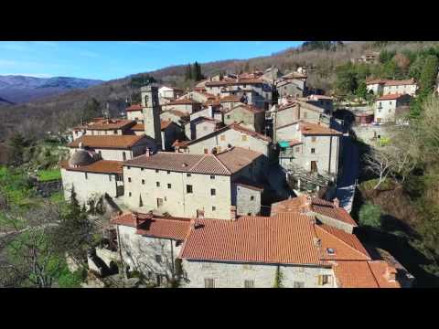 Quota - Poppi - Casentino (Arezzo) Panorama 4.01.2016