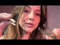 Anticipatory ASMR Up Close Hand Movements Tapping Fast To Slow