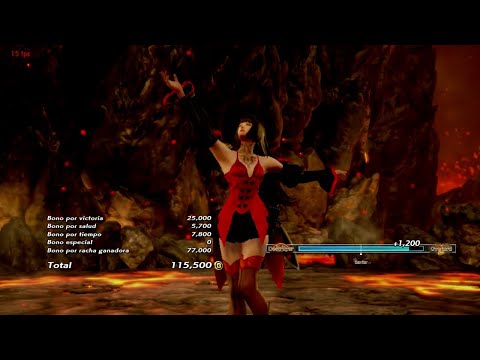 L7 131 Lili Rochefort  Vampyre Eliza VS Lars - Tekken 7 ( Uchiha x24 ) Gameplay PC