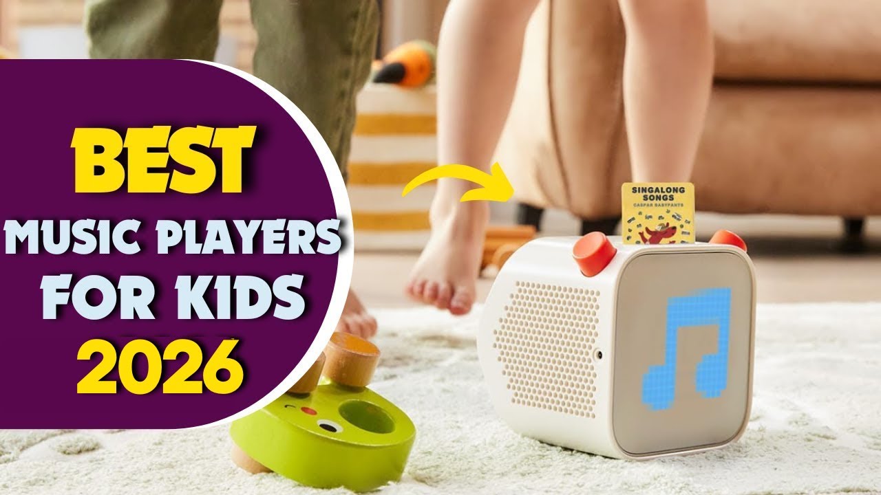 The 5 Best Audio and Music Players for Kids in 2026