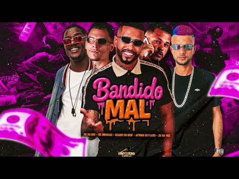 MC PATINHAS, JR NA VOZ, GELADO NO BEAT, AFINHO DO FLUXO Feat. MC DU RED - BANDID0 MAL - BREGA FUNK