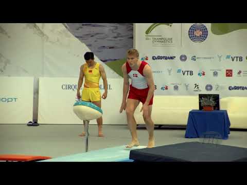 HANSEN Rasmus (DEN) - 2018 Trampoline Worlds, St. Petersburg (RUS) - Qualification Tumbling R2