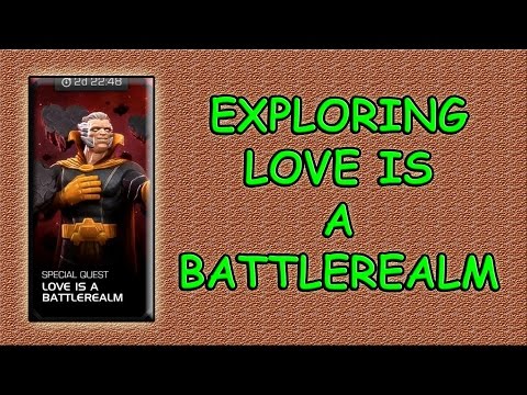 Marvel: Contest Of Champions - Exploring Love Is Battlerealm