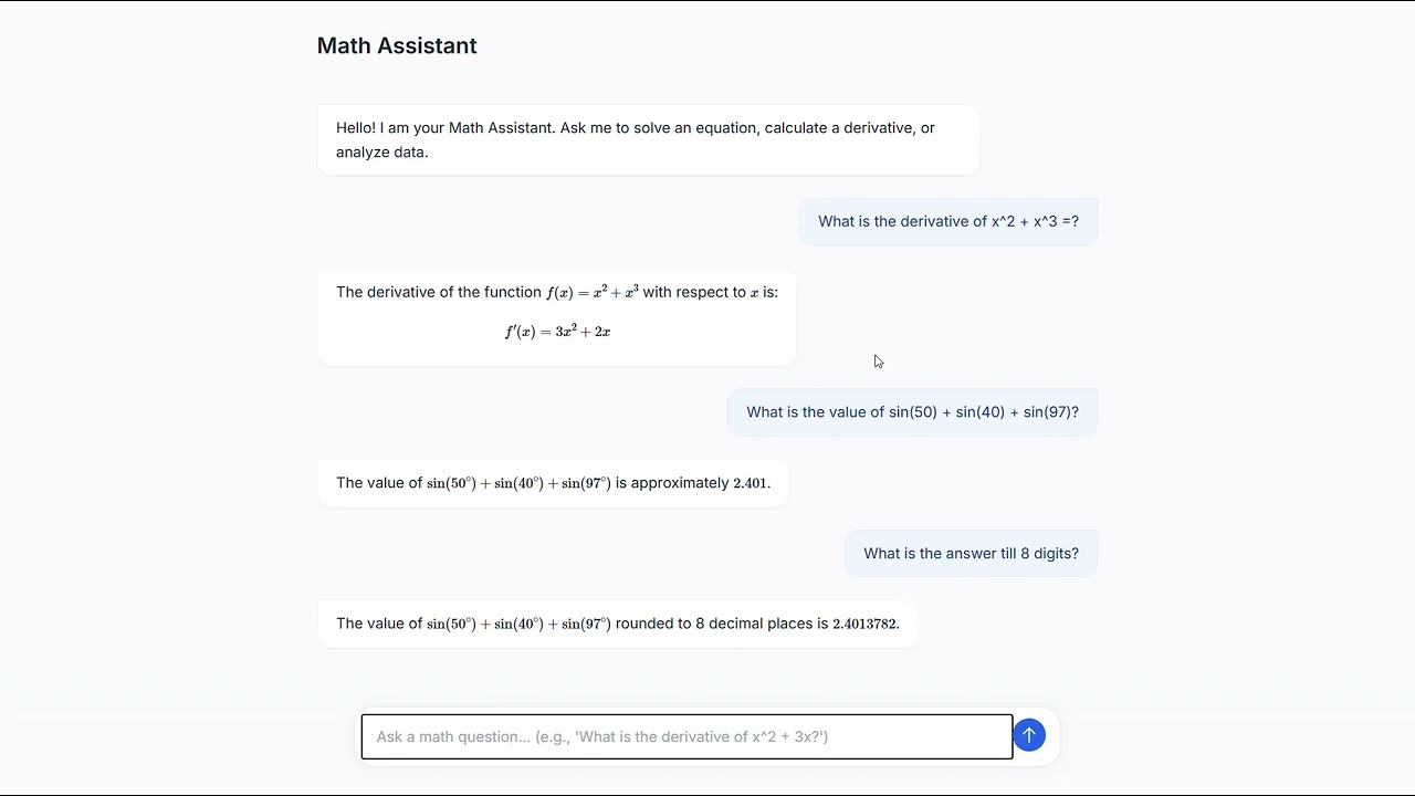AI Assistant with Calculator
