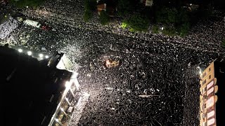 Drone: Satmar Kiryas Joel Hadlukah - Lag Baomer 2024 | סאטמאר קרית יואל הדלקה  - ל"ג בעומר תשפ"ד