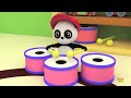 Bao Panda | Five Little Pandas | 3D Nursery Rhymes From Kids Tv | Baby Bao Panda