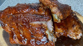 EASY FALL OFF THE BONE BABY BACK RIBS OVEN BAKED RIBS