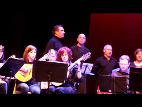 Aqueras montañas (Trad) Rondalla G.F.Santiago de Sabiñanigo Gala Caritas 24-01-14