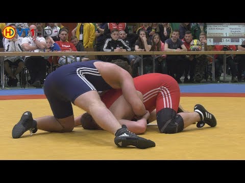 RINGEN | DM 2018 A-Jugend (Freistil) - 92kg Finale 3+4