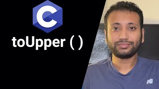 C programming Bangla Tutorial 5.21 : Lower to uppercase letter using library function