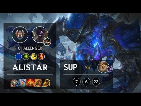 Alistar Support vs Bard - EUW Challenger Patch 10.7