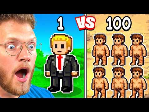 Reacting to 1 GENIUS vs 100 IDIOTS (who would win?)