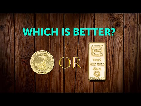Should you buy Gold Coins or Gold Bars... What's the difference?