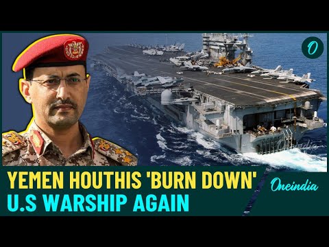 Yemen Full Scale War: U.S Warship Trapped & Hit By Houthis Missiles? Shocking Drone Blitz On Harry