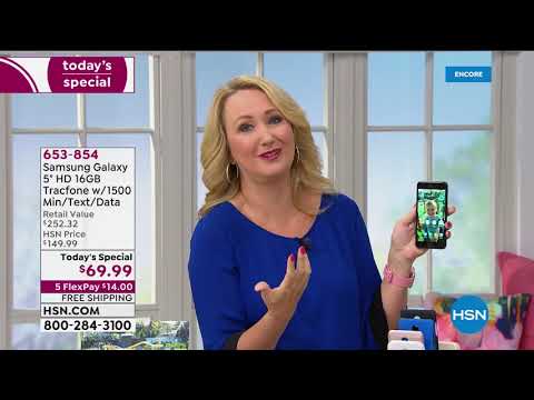 HSN | Electronic Connection Celebration featuring Samsung Tracfone 07.26.2019 - 06 AM
