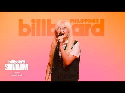 Janine Berdin's 'SITWASYONSHIP' on Billboard Philippines Soundwave